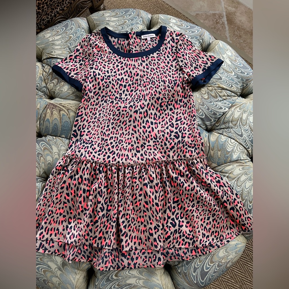 Juicy Couture Leopard Print Dress Size 12